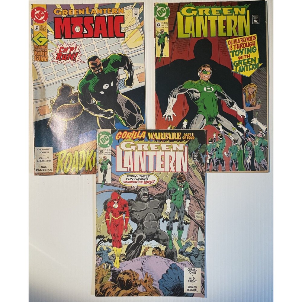 Green Lantern No.2, 29, & 30 (1992) DC Comics • Jones, Bright, Tanghal, Hamner